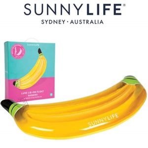 Sunnylife LUXE INFLATABLE BANANA FLOAT